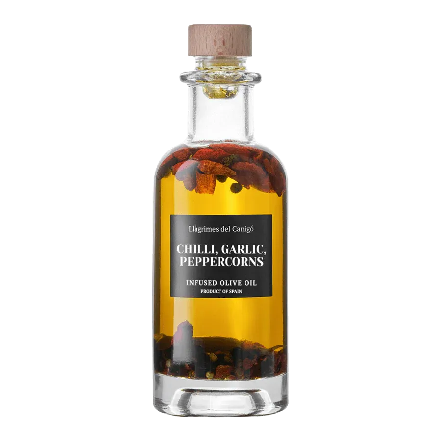 CanigoOil Chilli, Garlic & Pepper Infused Olive Oil 250ml