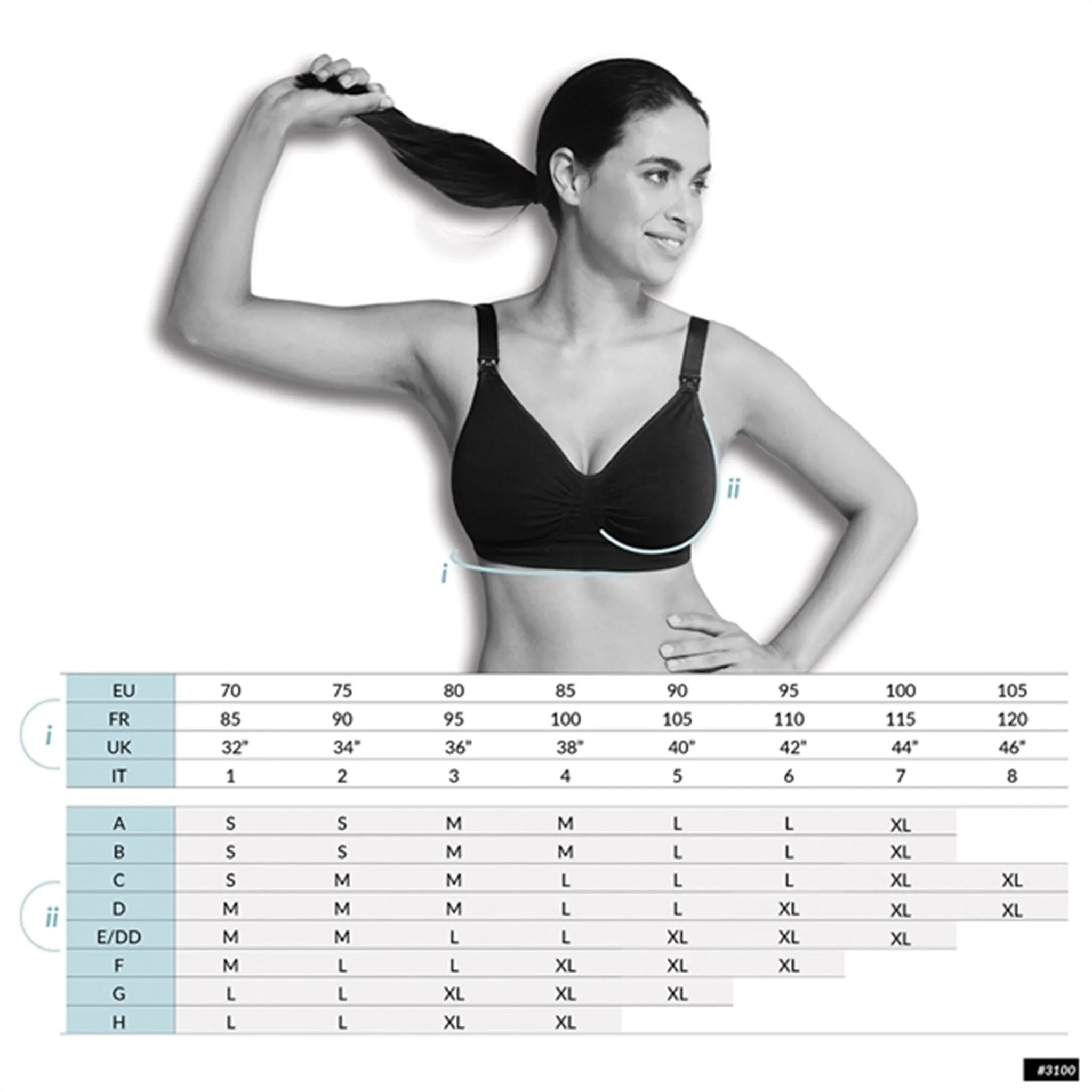 Carriwell Maternity And Nursing Bra With Carri-Gel Support Honey