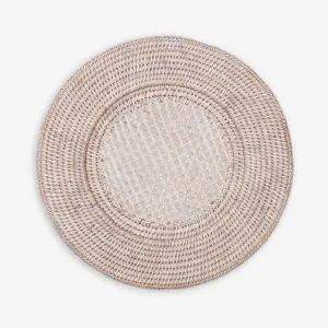 Caspari | Rattan Round Charger Plate
