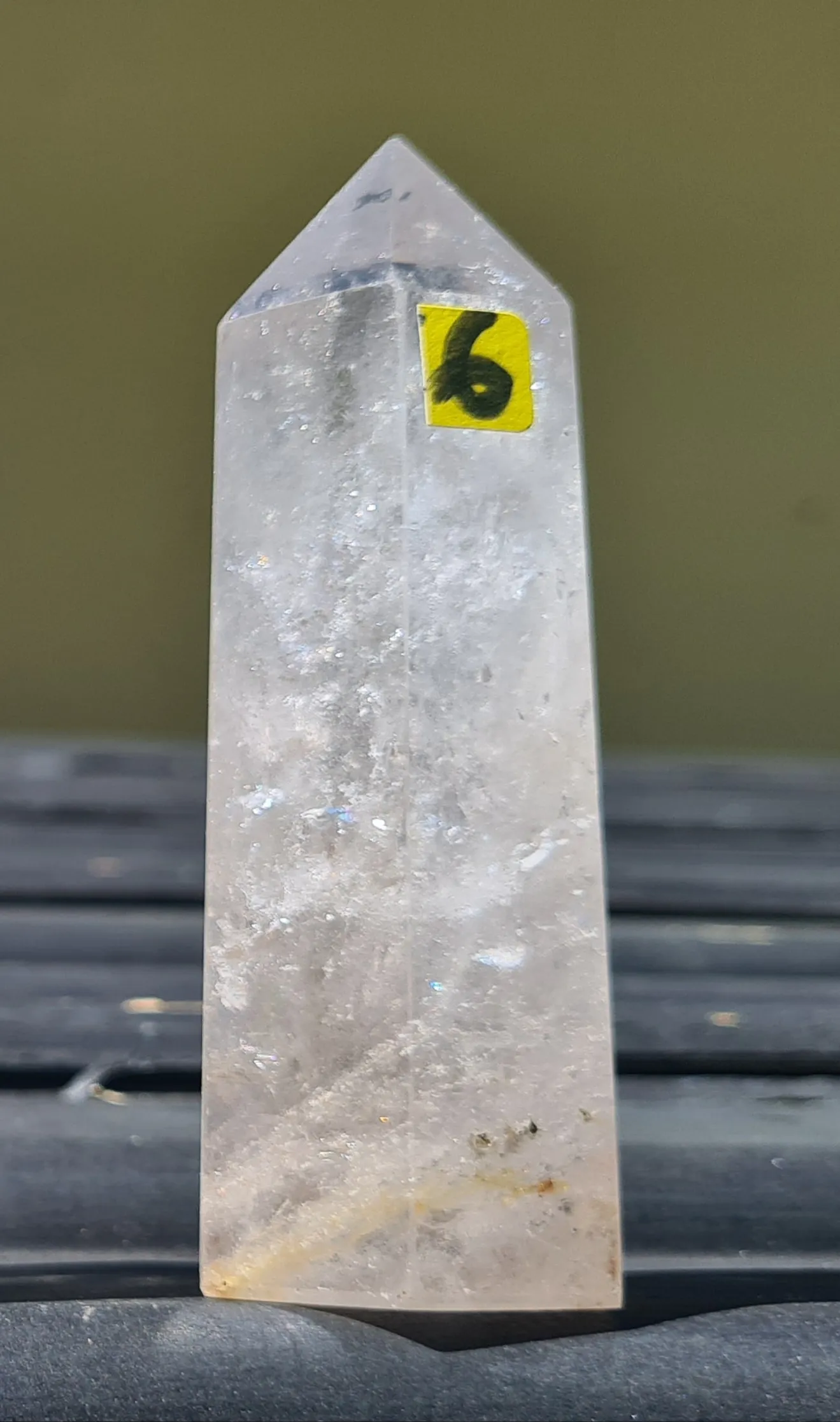 CLEAR QUARTZ  CRYSTAL POINT