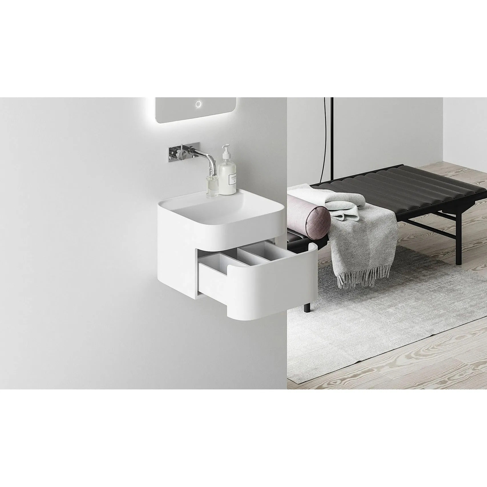 Copenhagen Bath Yuno Ca Wash Basin, L41 Cm