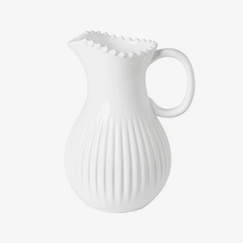 Costa Nova | Pearl White Pitcher