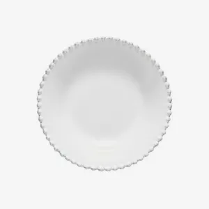 Costa Nova | Pearl White Soup/Pasta plate