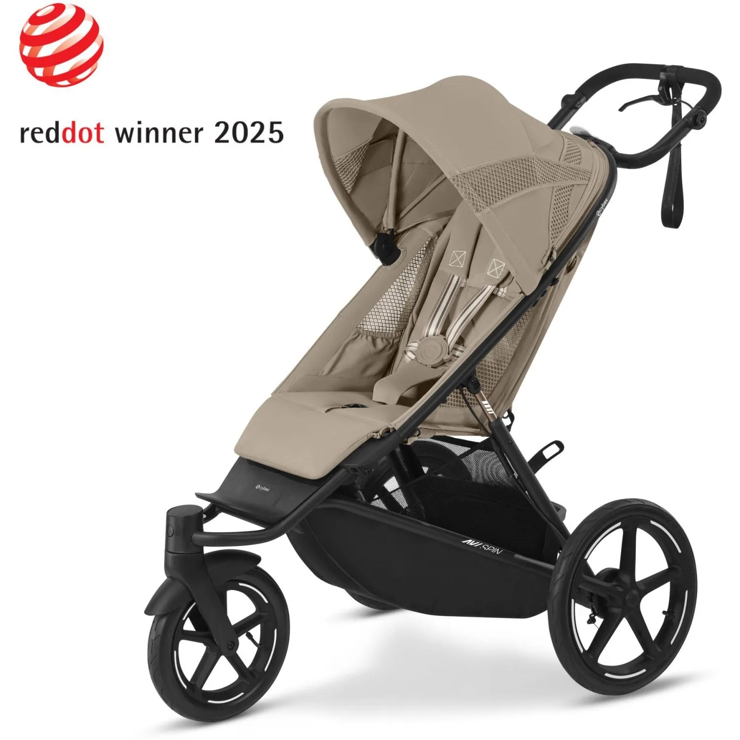 Cybex Avi Spin BLK Stroller Beige Almond Beige