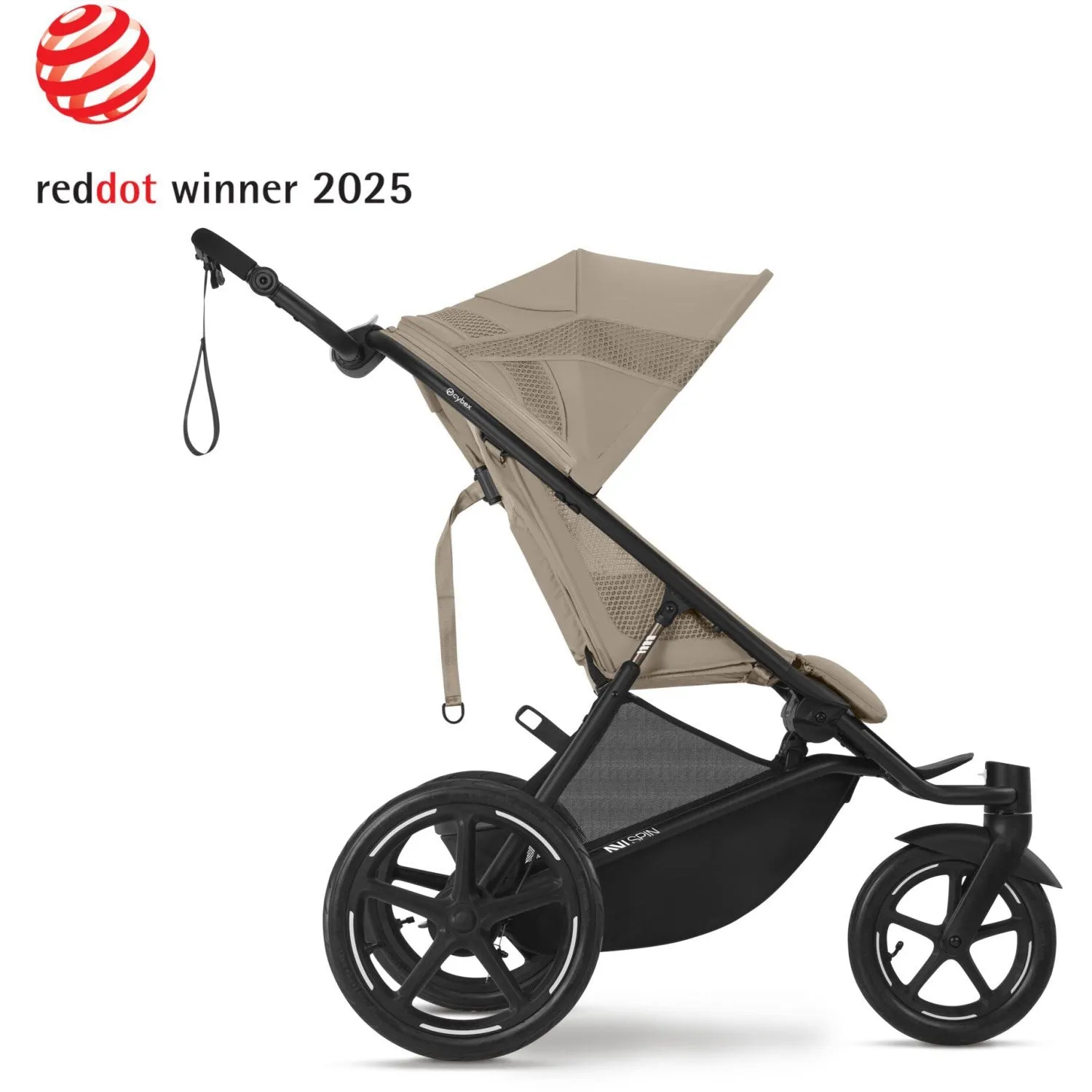 Cybex Avi Spin BLK Stroller Beige Almond Beige