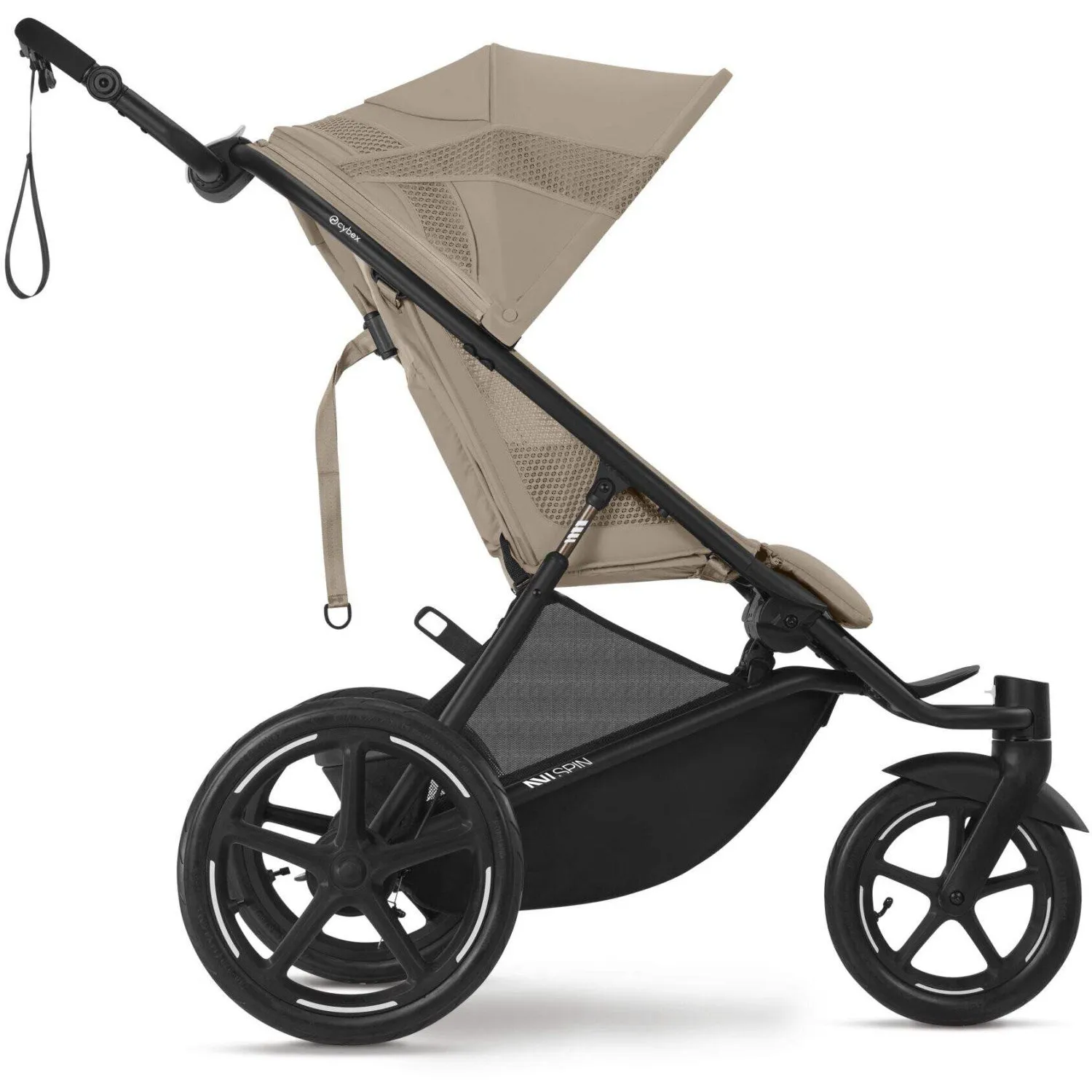 Cybex Avi Spin BLK Stroller Beige Almond Beige