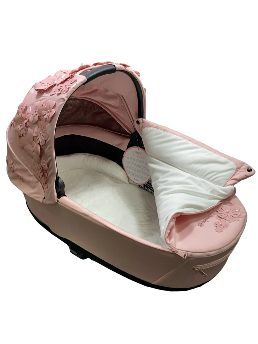 Cybex PRIAM Lux Carry Cot, Pale Blush