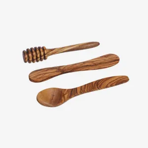 David Shaw | Olive Wood Small Utensil Set