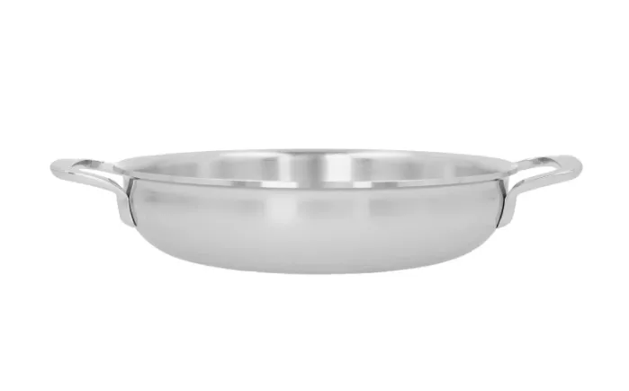 Demeyere | Multifunction 7 Frying Pan with 2 Handles Stainless Steel D: 9.5 in