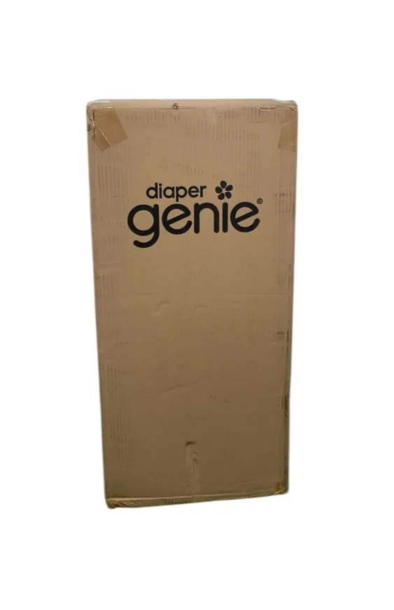 Diaper Genie Platinum Pail Gift Set, Lily White