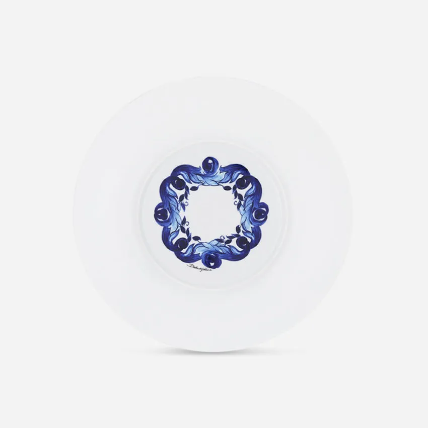 Dolce & Gabbana Casa | Blue Mediterraneo Fiore Piccolo Plates (Set of 2)