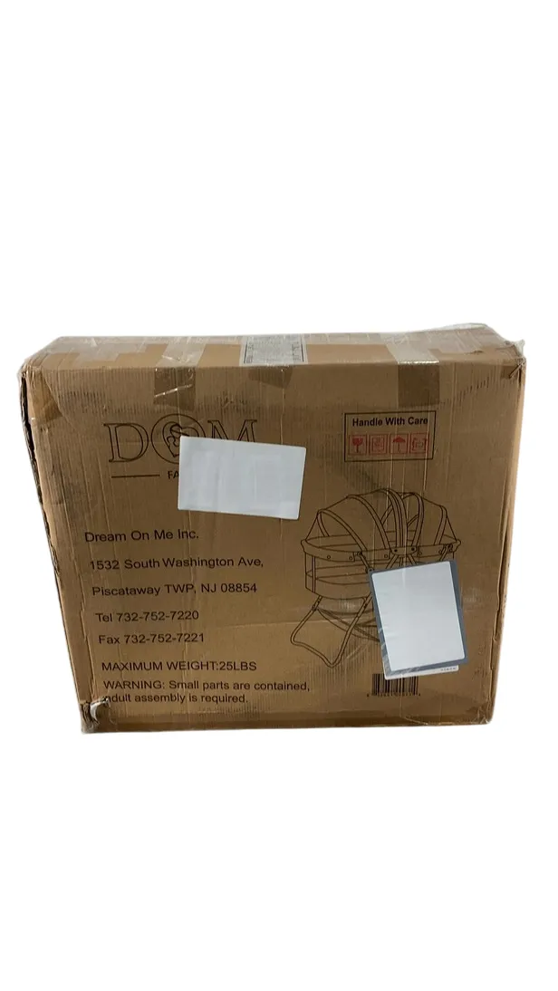 Dream On Me Karley Bassinet, Blue/Grey, Original