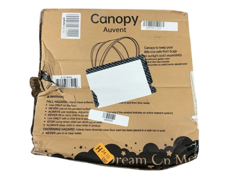 Dream On Me Snug N' Play Canopy, Black