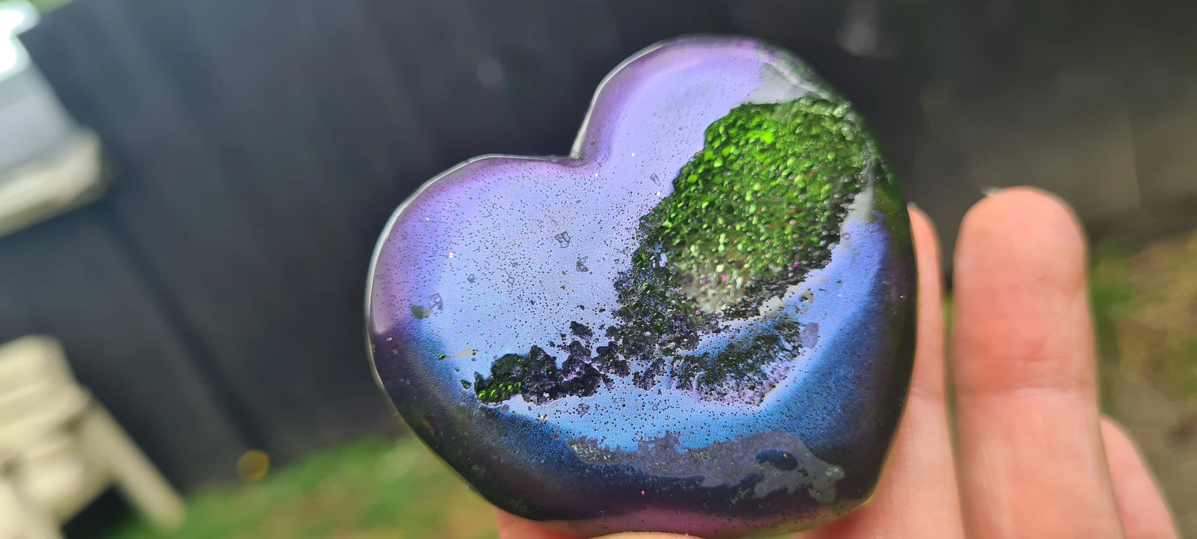 DRUZEY HEART FRIDGE MAGNETS  MADE BY ME