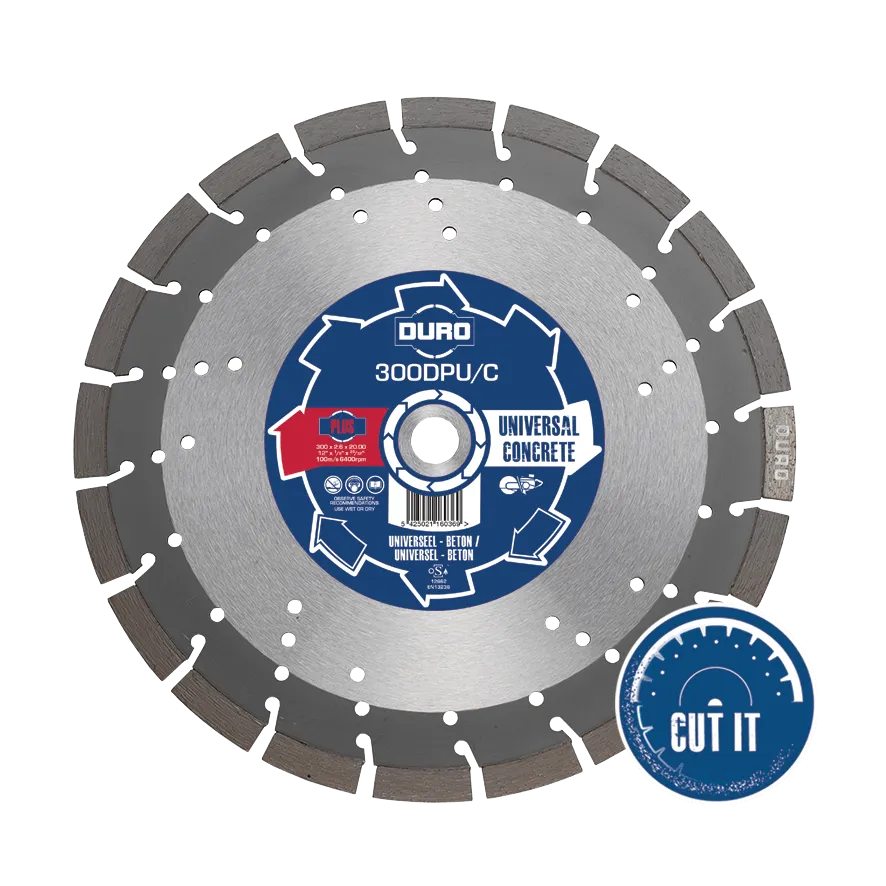 Duro DPU/C Construction & Building Materials Diamond Blade
