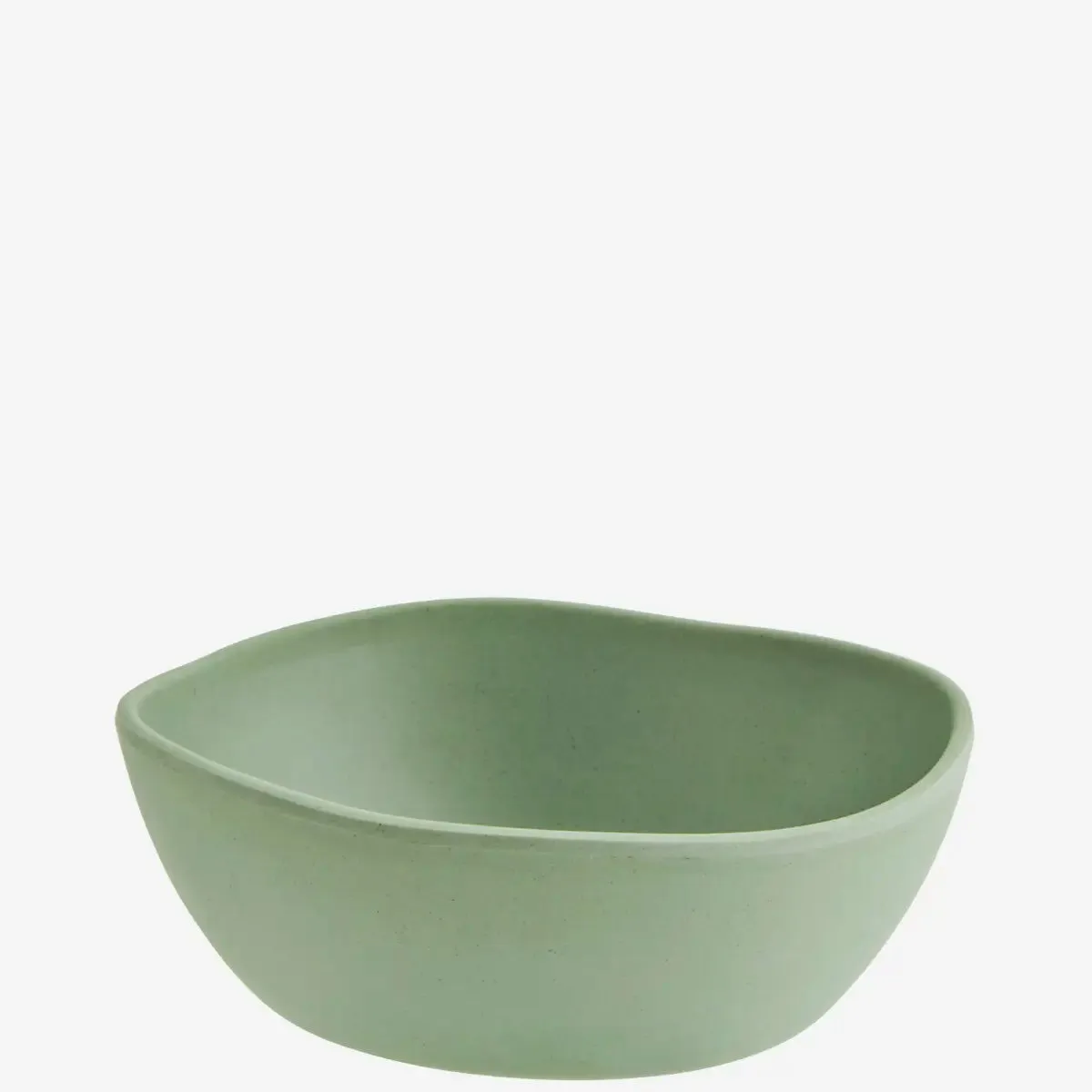 Eco Sustainable Melamine Bowl - Matt Basil Green