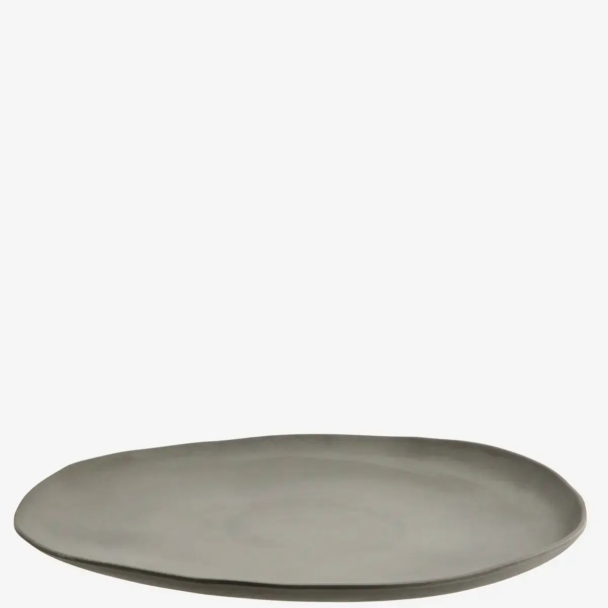 Eco Sustainable Melamine Dinner Plate - Matt Dark Grey