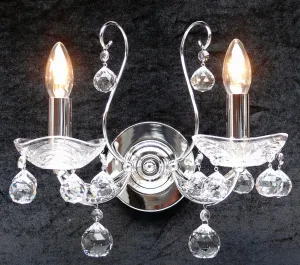 Fantastic Lighting Concerto Wall Light Polished Chrome