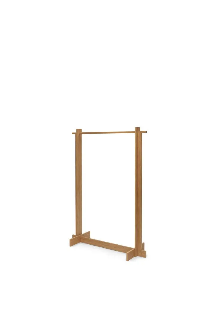Ferm Living Bridge Clothes Rack, Oiled Oak