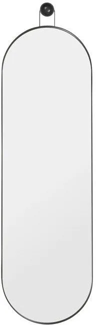 Ferm Living Poise Mirror Oval, Black