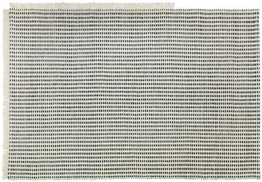 Ferm Living Way Outdoor Rug White Blue, 200x140 Cm