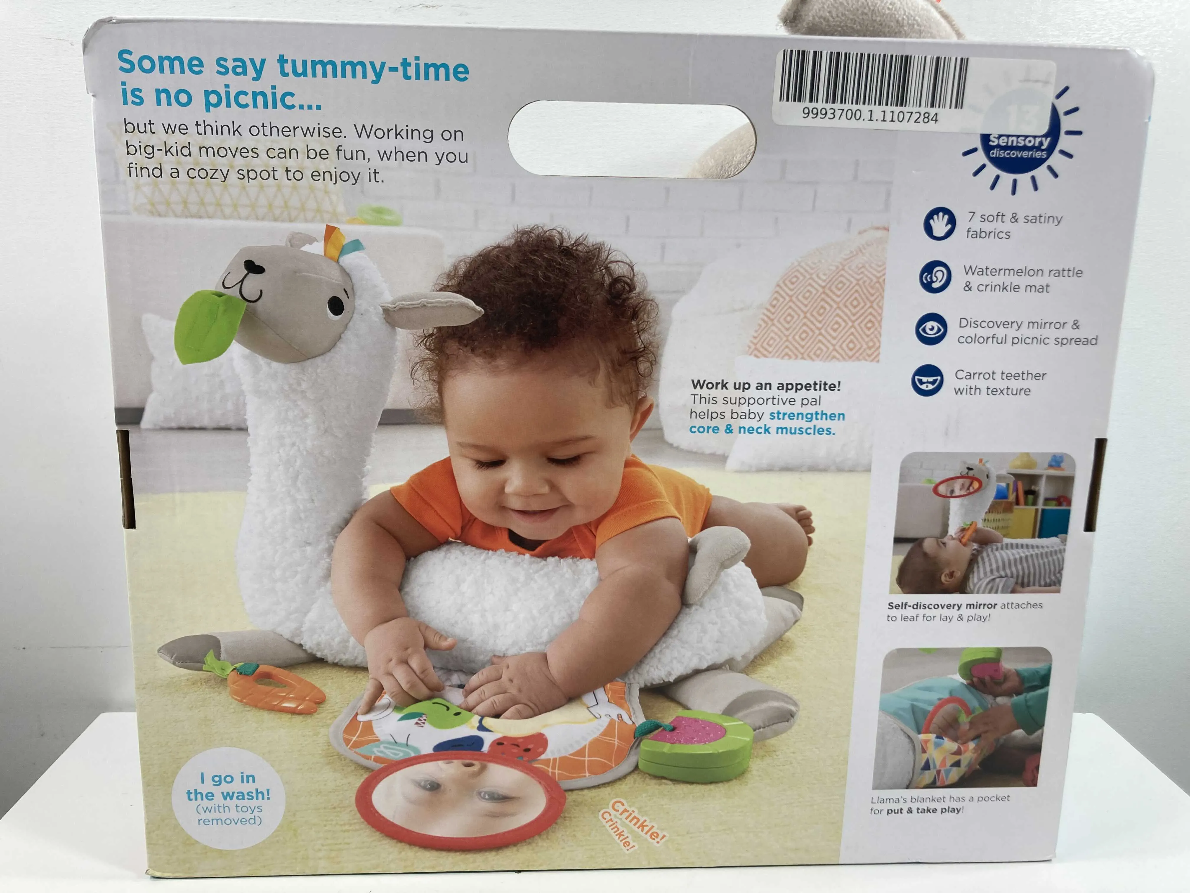 Fisher Price Grow With Me Tummytime Llama