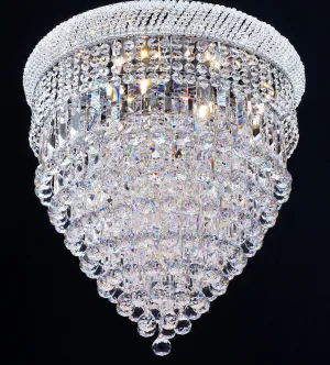 FL320/50/10 EXT Placido Flush Light Polished Chrome