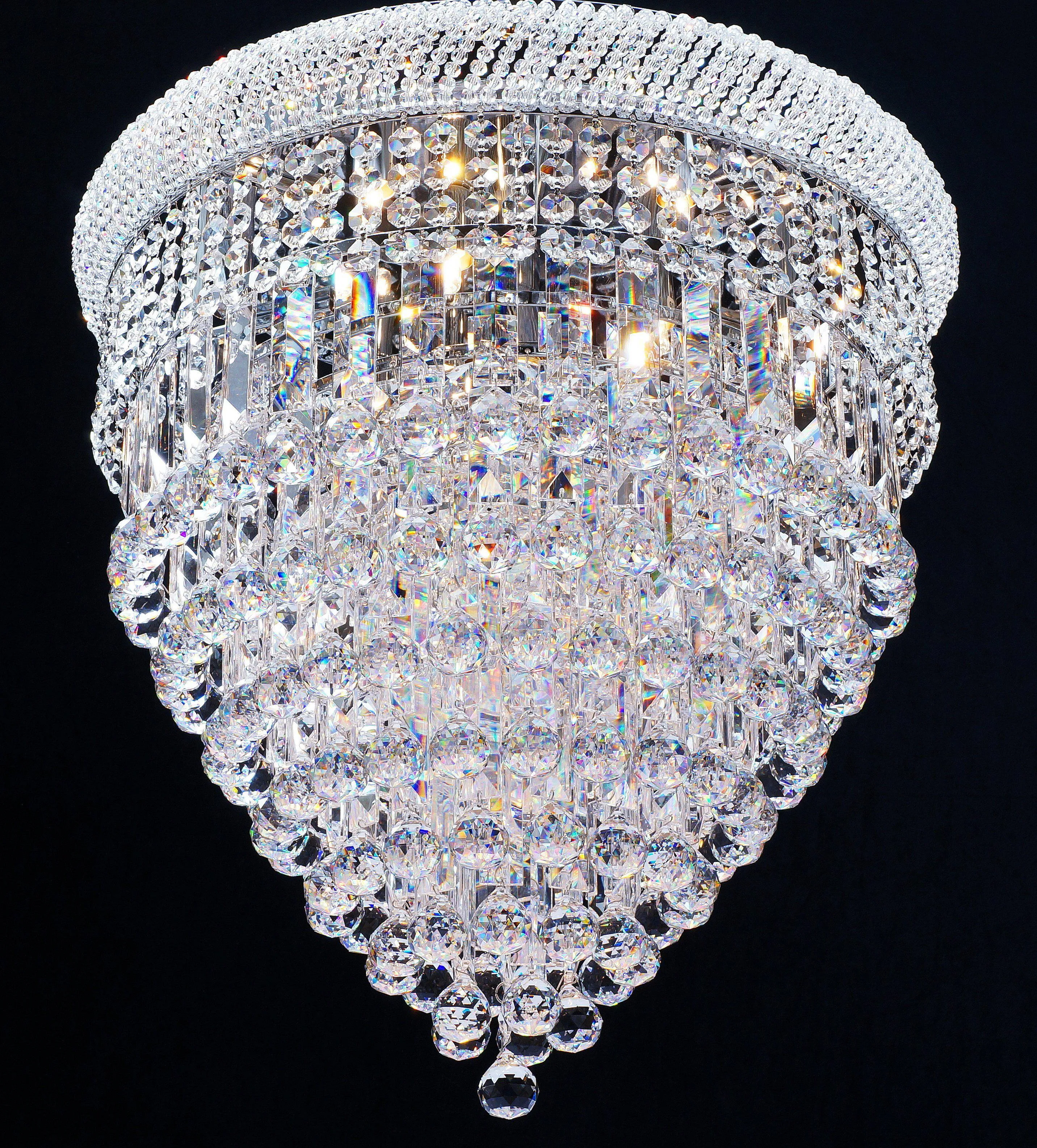 FL320/50/10 EXT Placido Flush Light Polished Chrome