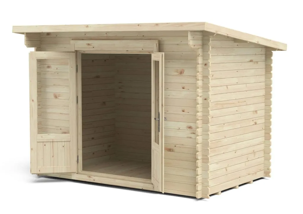 Forest Garden Harwood 3m x 2m Log Cabin 24kg Felt plus Underlay