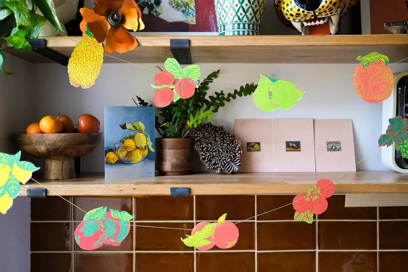 Fruit Sewn Garland