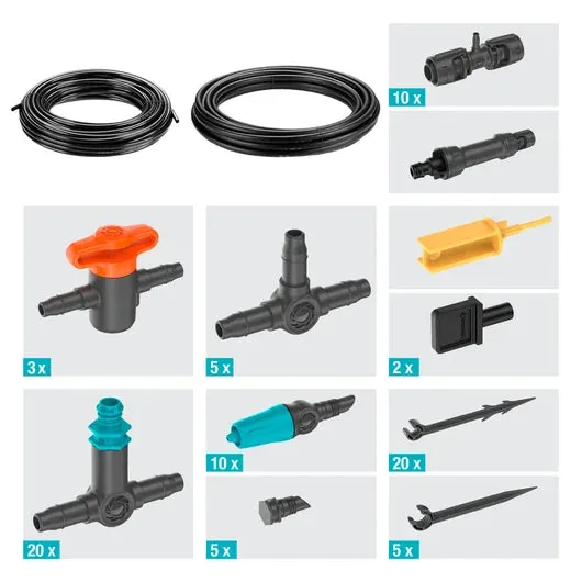 Gardena Micro-Drip-Irrigation Terrace Set (30 plants)