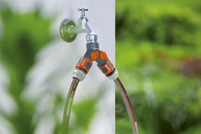 Gardena Twin Tap Connector 26.5mm (G ")