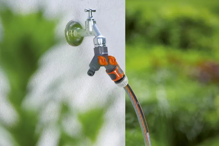Gardena Twin Tap Connector 26.5mm (G ")
