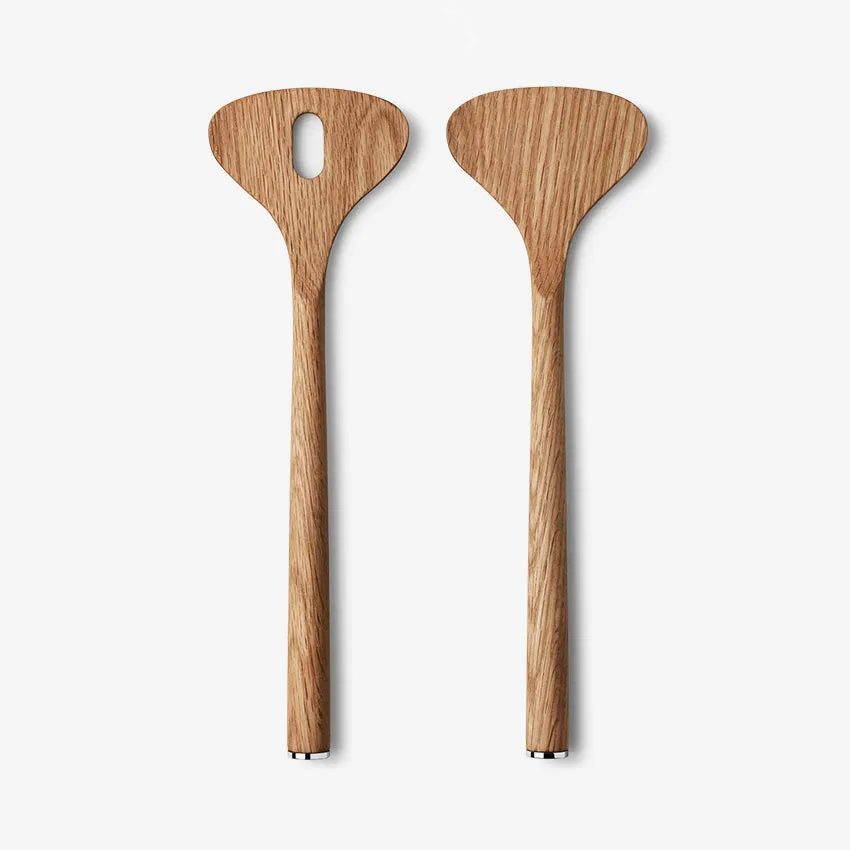 Georg Jensen | Alfredo Salad Servers - Brown
