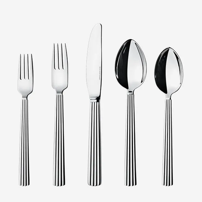 Georg Jensen | Bernadotte Cutlery Set 5 Pcs Stainless Steel