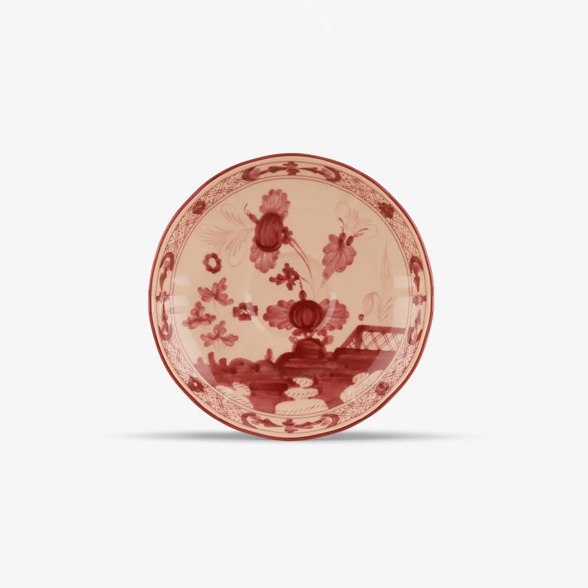 Ginori 1735 | Oriente Italiano Coffee Saucer - Vermiglio
