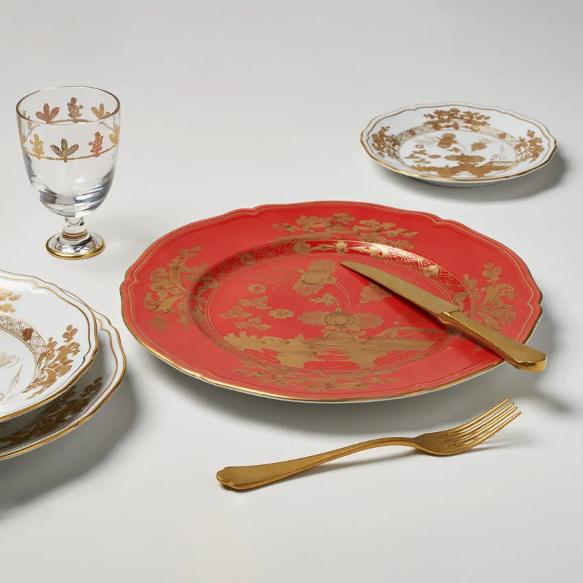 Ginori 1735 | Oriente Italiano Gold Charger Plate - Rubrum