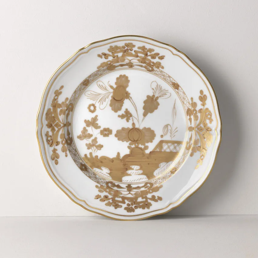 Ginori 1735 | Oriente Italiano Gold Flat Plate - Aurum