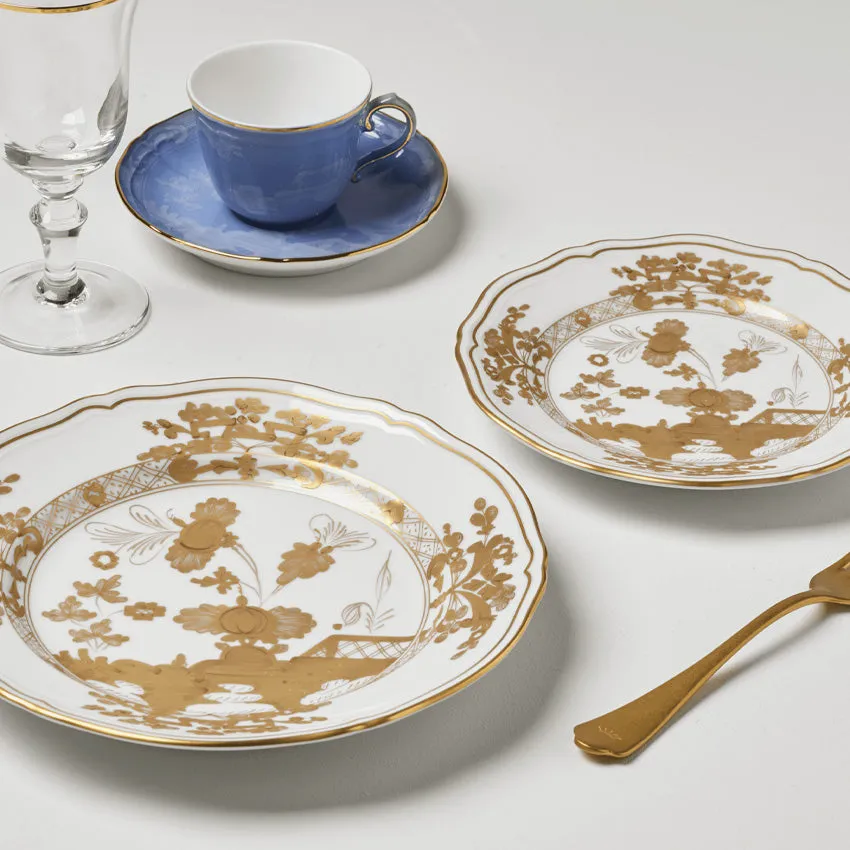 Ginori 1735 | Oriente Italiano Gold Flat Plate - Aurum