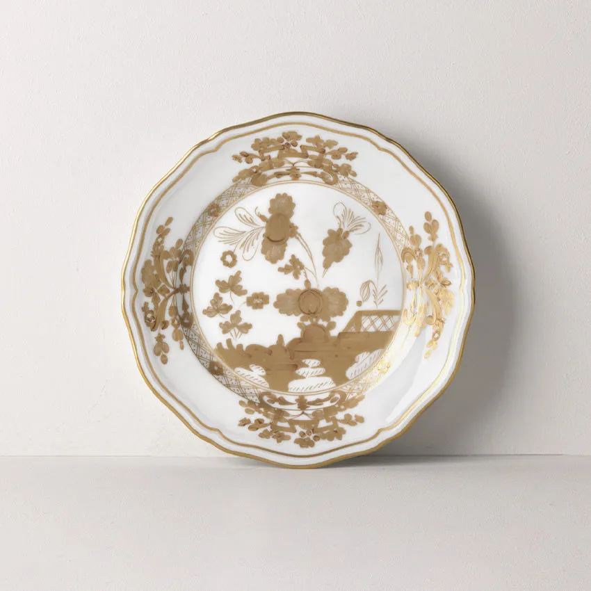 Ginori 1735 | Oriente Italiano Gold Flat Plate - Aurum