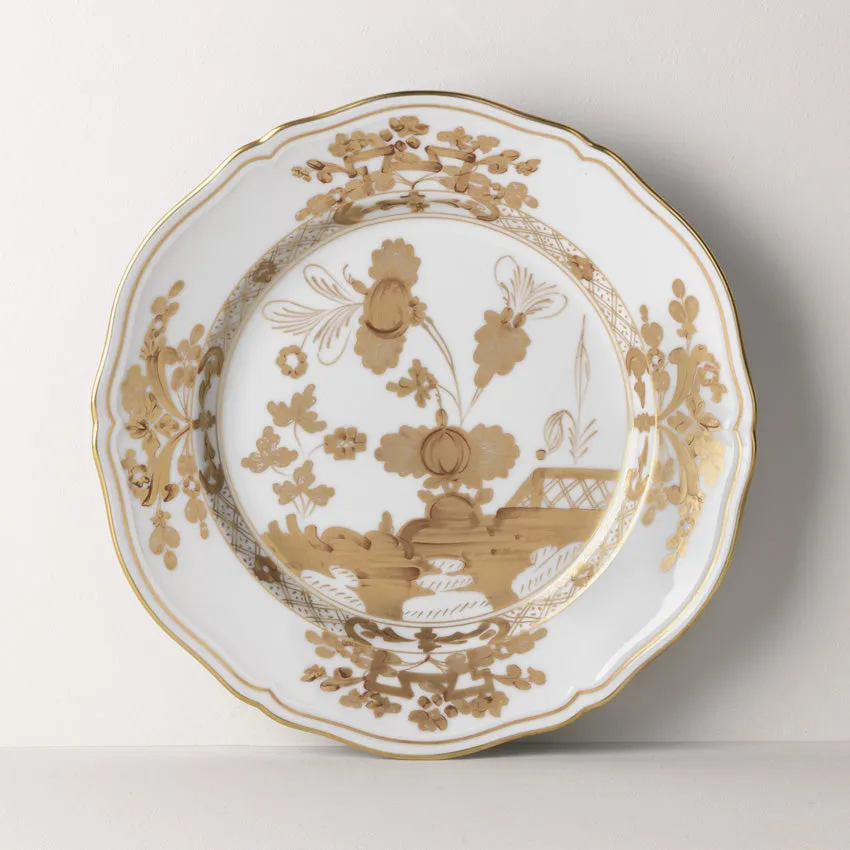 Ginori 1735 | Oriente Italiano Gold Flat Plate - Aurum