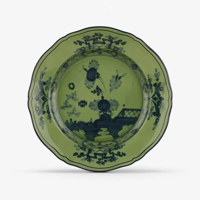 Ginori 1735 | Oriente Italiano Salad/Dessert Plate - Malachite