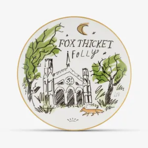 Ginori 1735 | Profumi Luchino Plate - Fox Thicket Folly