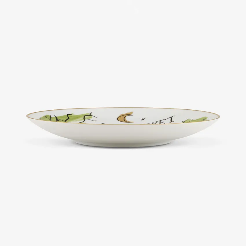 Ginori 1735 | Profumi Luchino Plate - Fox Thicket Folly