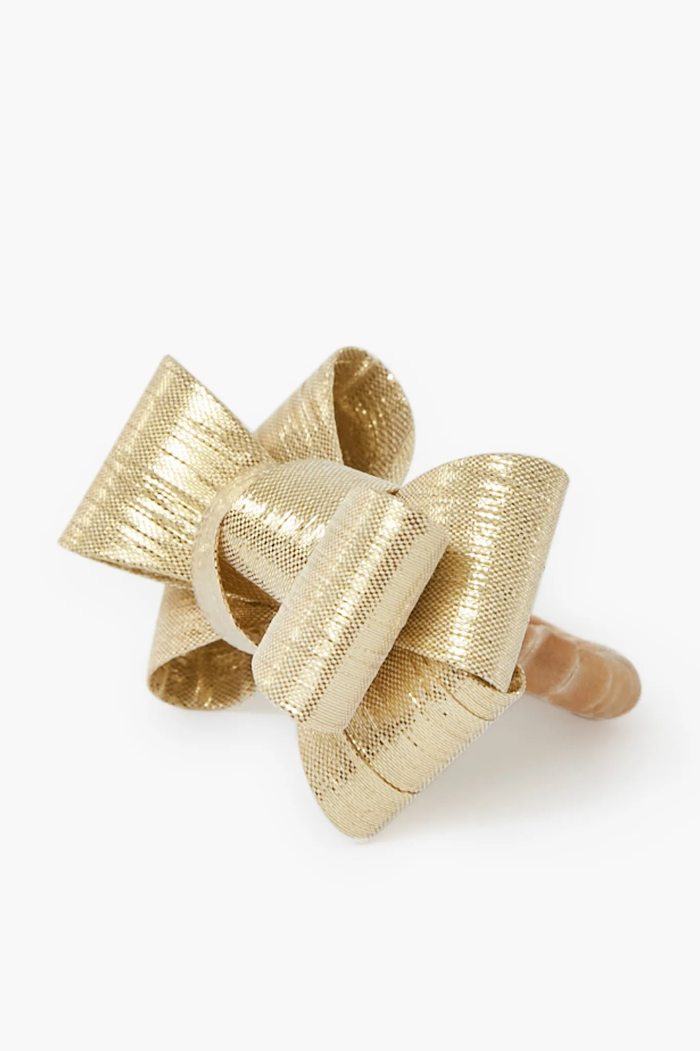 Gold Tuxedo Napkin Ring Set Of 4