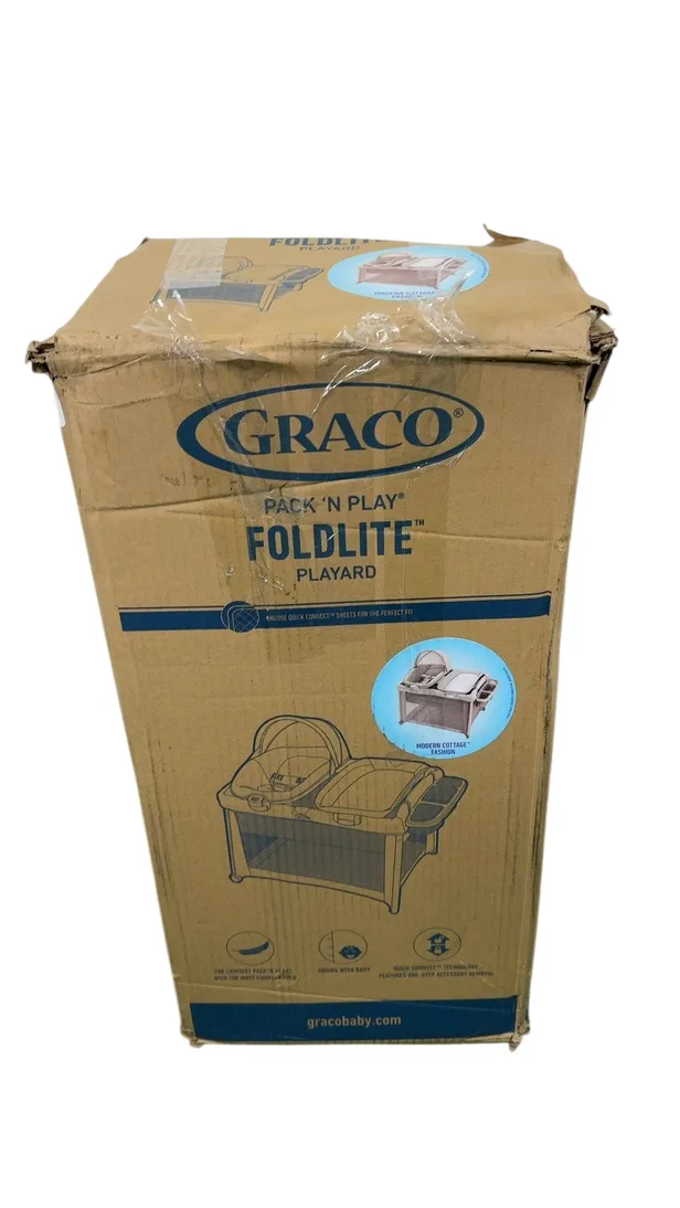 Graco Pack 'n Play FoldLite Playard, Modern Cottage