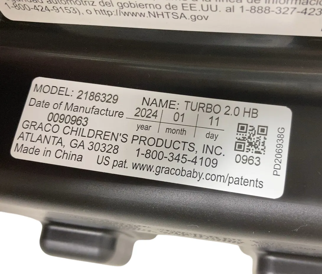 Graco TurboBooster 2.0 Highback Booster, 2024, Freya