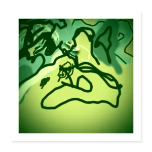 GREY Poster 16x16