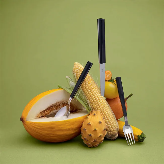 Guy Degrenne |  L'E Starck Truffe Noire Flatware - Set of 24