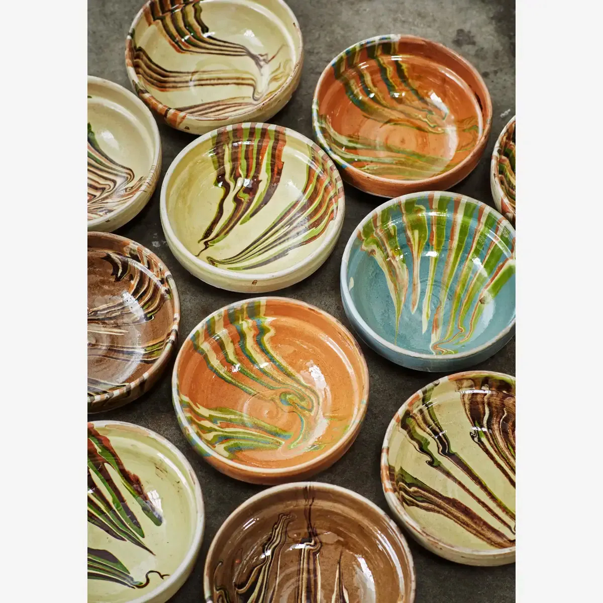 Hand Painted Earthenware Bowl